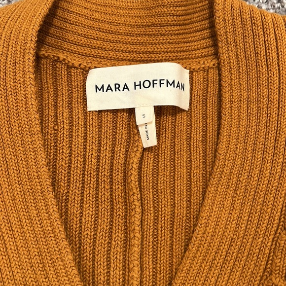 EUC Mara Hoffman Samira Dress in Ochre S - Picture 3 of 5